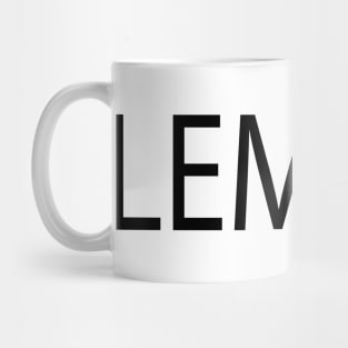 LEMON, UNIQUE SIMPLE Mug